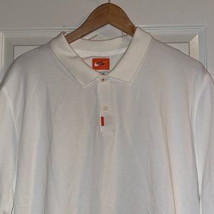 Nike White Golf The Polo AT6111-100 New Men's Golf Polo XXL TALL